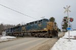 CSXT 468 Leads M426 at Berry Rd. in Monmouth